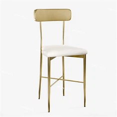 שרפרף בר זהב יוקרה לחתונה